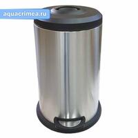 Ведро для мусора крышка с педалью, с доводчиком и с Утрамбовочным механизмом 40л САНАКС  (10117)